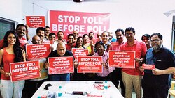 Thanekars to aggresively campaign 'No toll, Before poll'