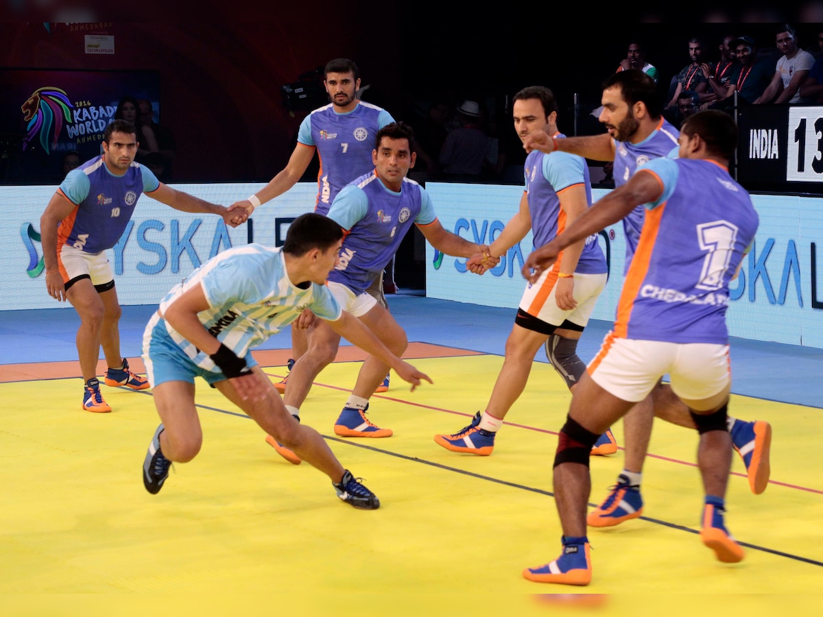 Kabaddi World Cup 2016: India thrash Argentina by world record margin