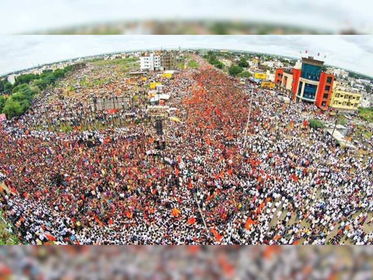 Ek Maratha, Lakh Maratha: Maratha community's silent march reaches Mumbai's doorsteps in Thane