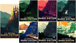 Bask in the subtle finesse of this official Harry Potter book art