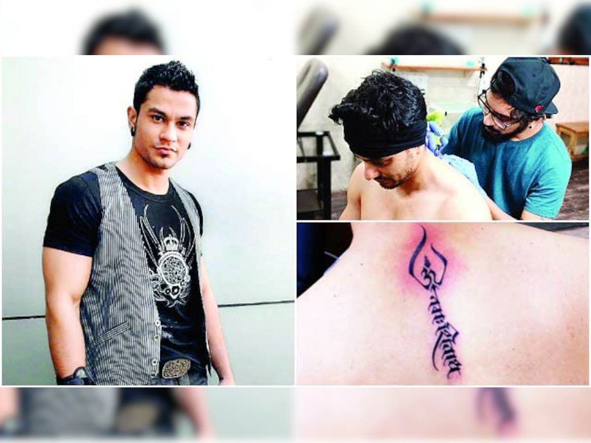 Kunal Kemmu gets a Shivaay tattoo