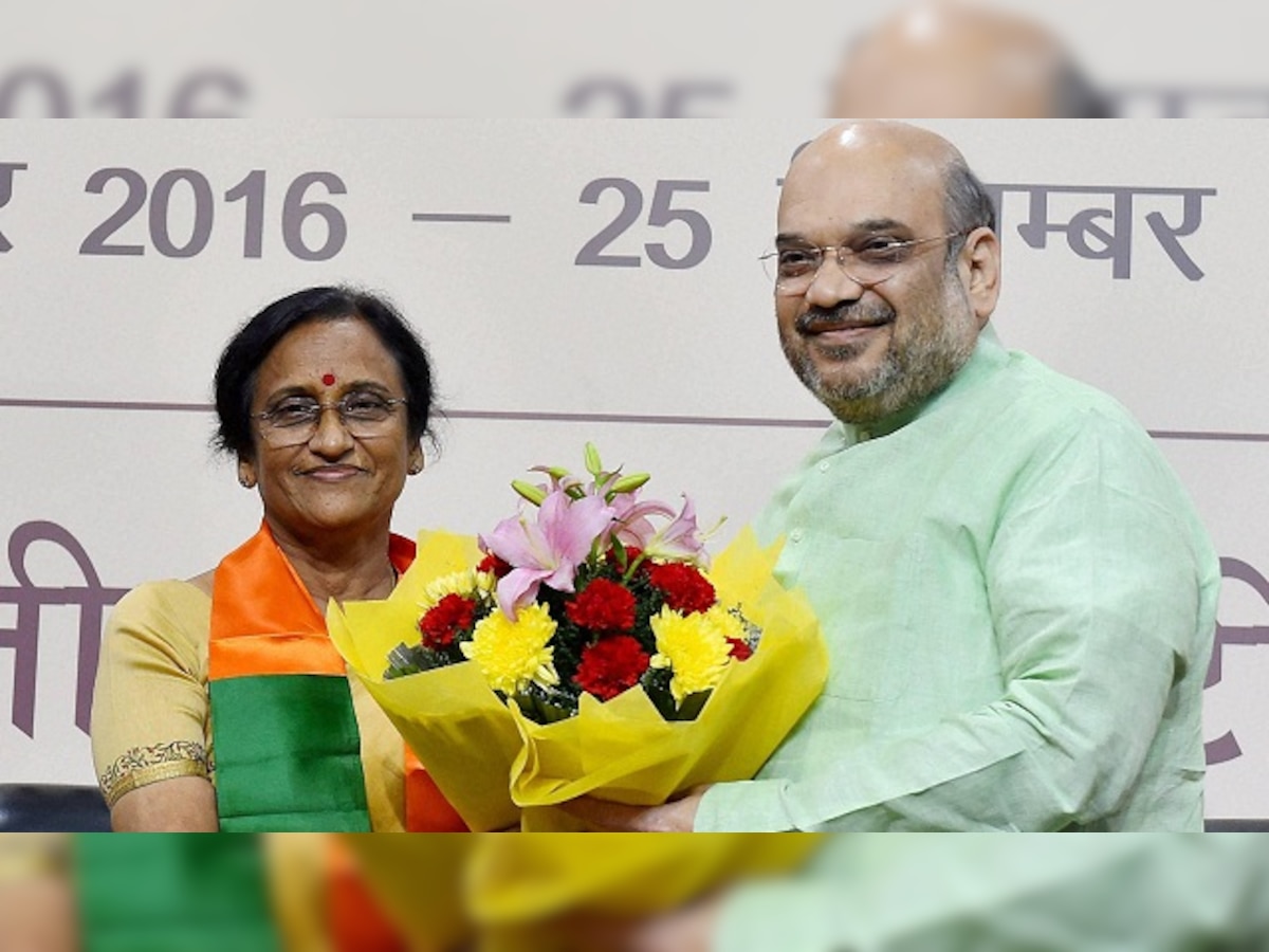 Rita Bahuguna Joshi joins BJP; setback to Rahul's plans to turn party's fortunes in UP