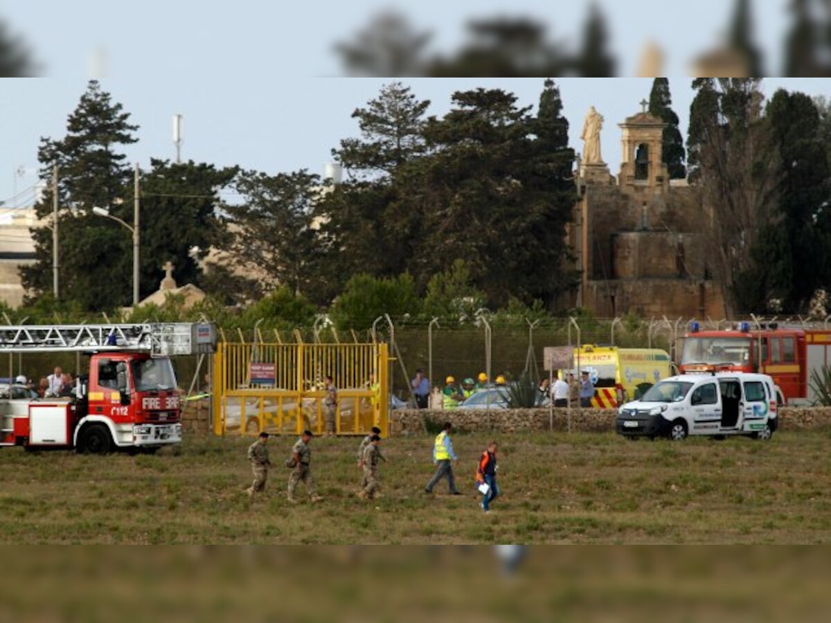 Plane crash in Malta kills five