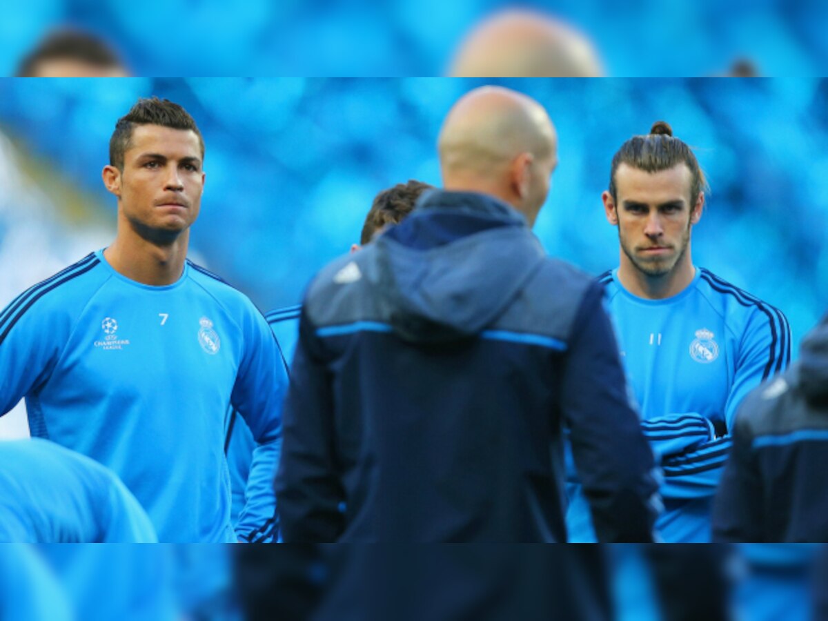 Real Madrid coach Zinedine Zidane in a spot as pressure mounts on Ronaldo, Bale, Benzema