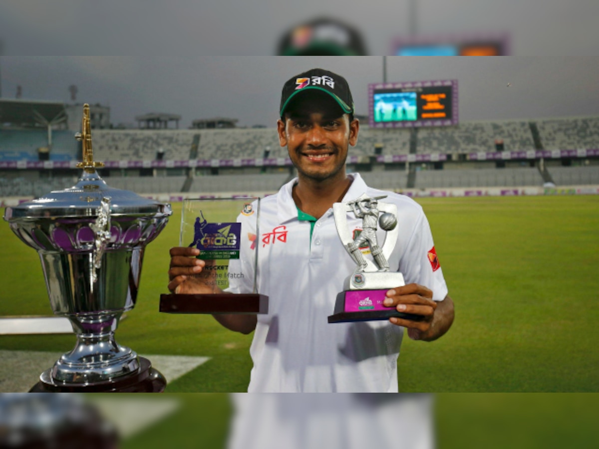 Debutant Mehedi Hasan spins Bangladesh to first test win against England