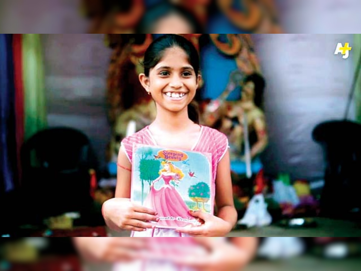 9-yr-old runs free library for slums kids in Bhopal