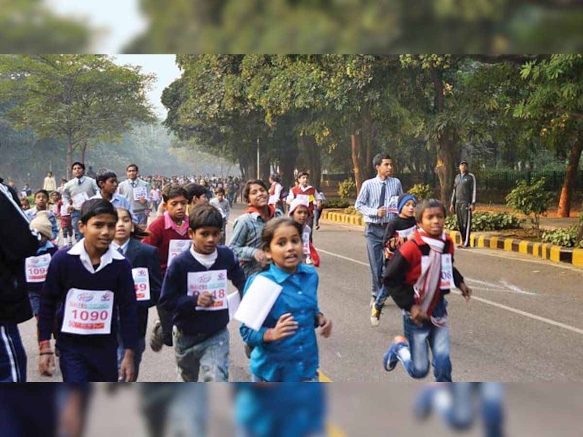 A marathon celebration for children's cause