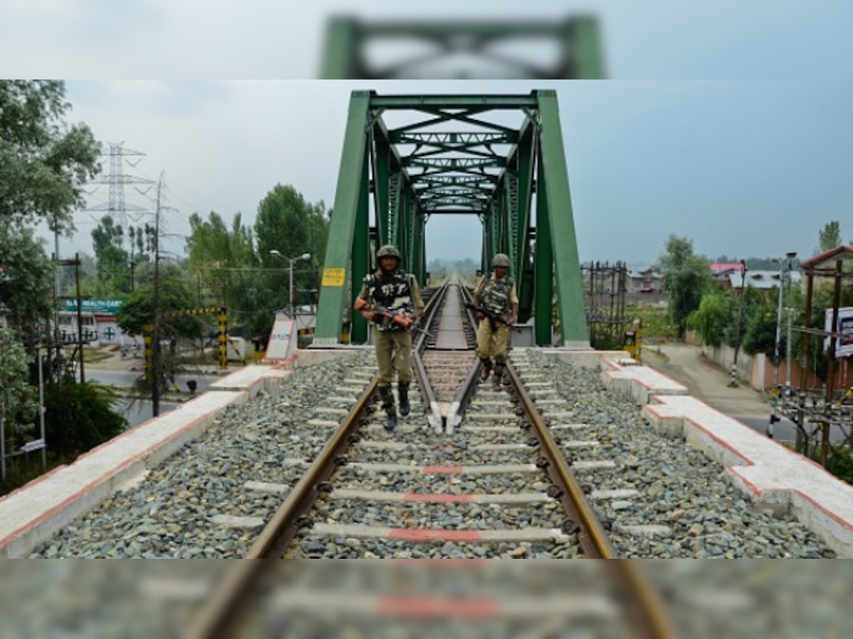 Kashmir unrest: Train services partially resume in Valley