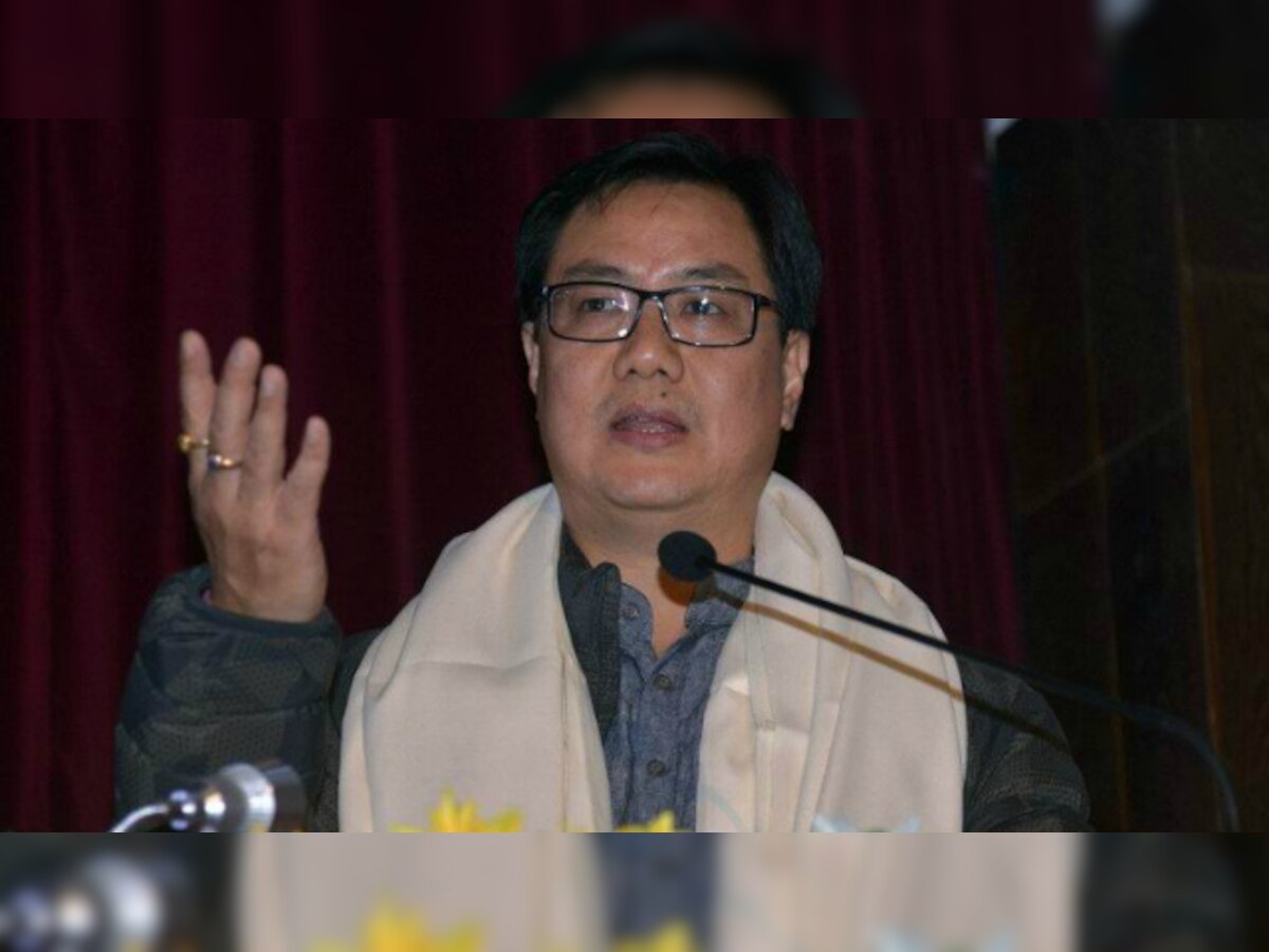 Fake notes smuggling has stopped post demonetization: Kiren Rijiju