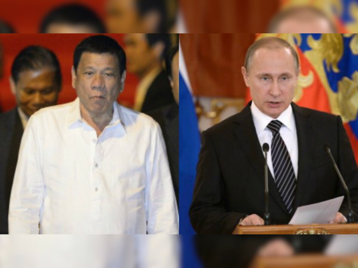 Meeting Vladimir Putin, Philippines' Rodrigo Duterte rails at Western 'hypocrisy'