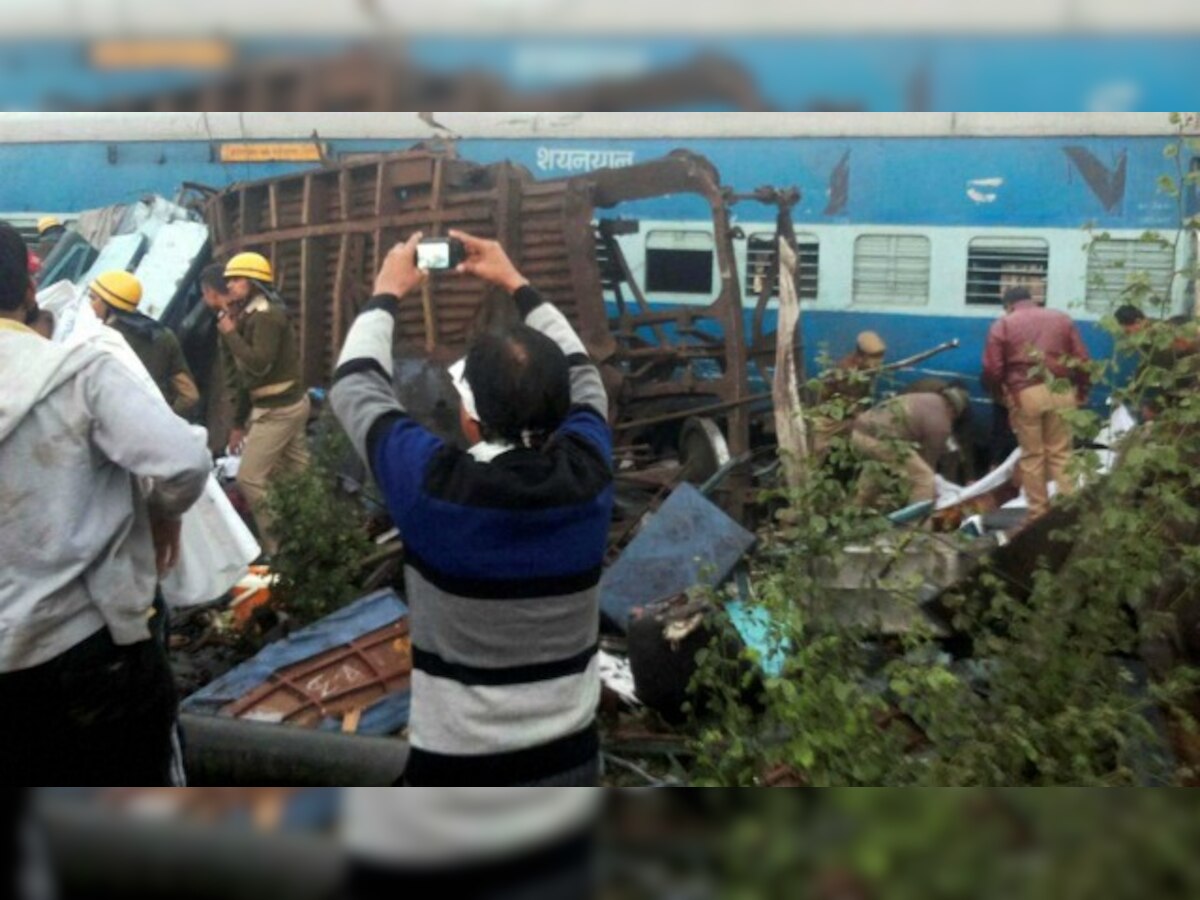 Indore-Patna express derailment: Two children pulled out alive from mangled bogie