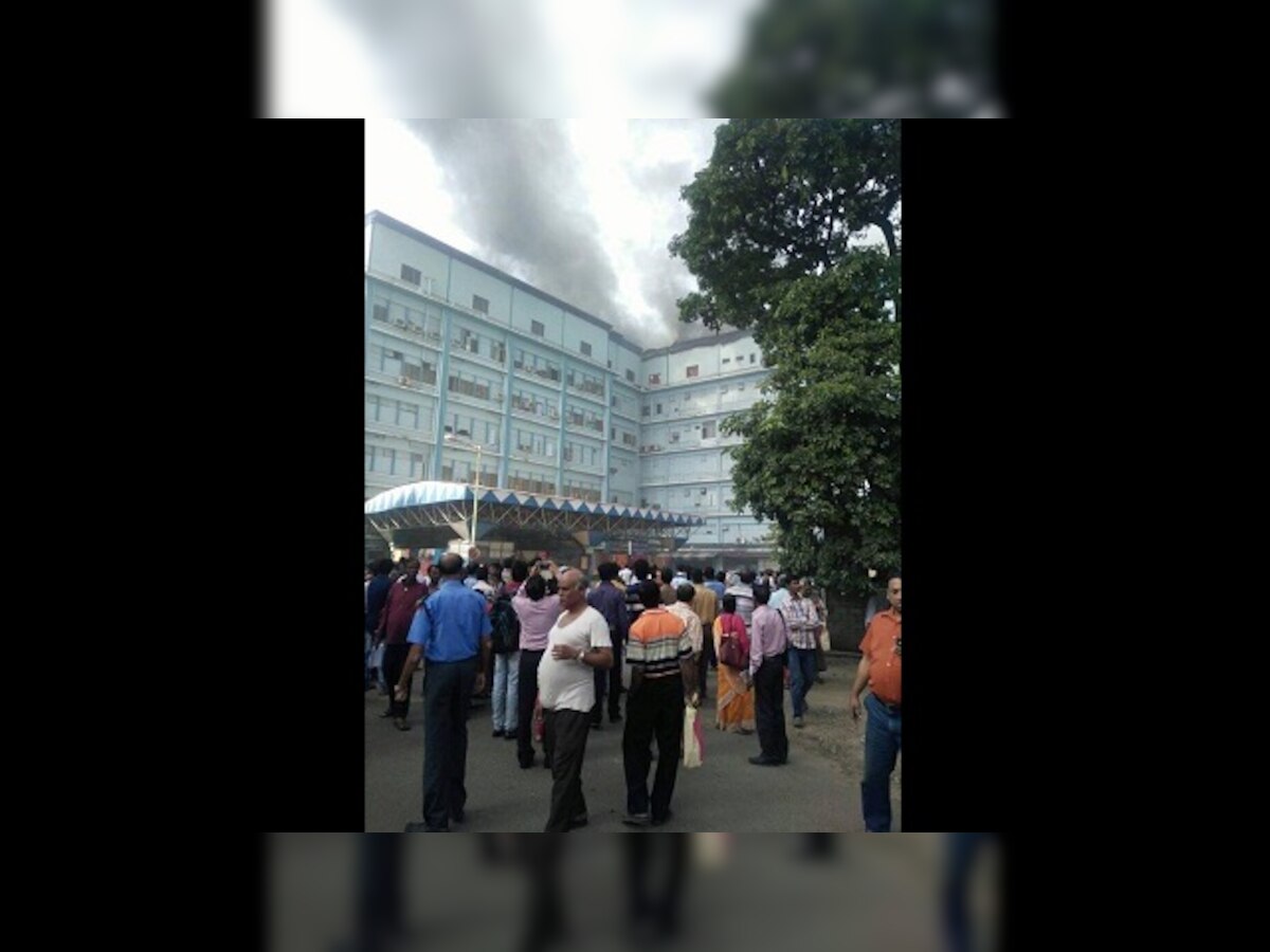 Fire breaks out at Kolkata's SSKM hospital, no casualties