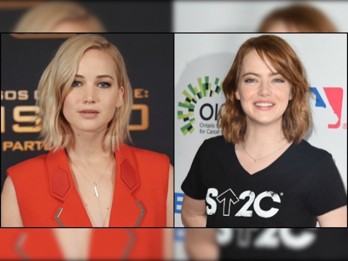 The Truth About Jennifer Lawrence And Emma Stone'S "Bugonia" Hair Drama! - y16nw96