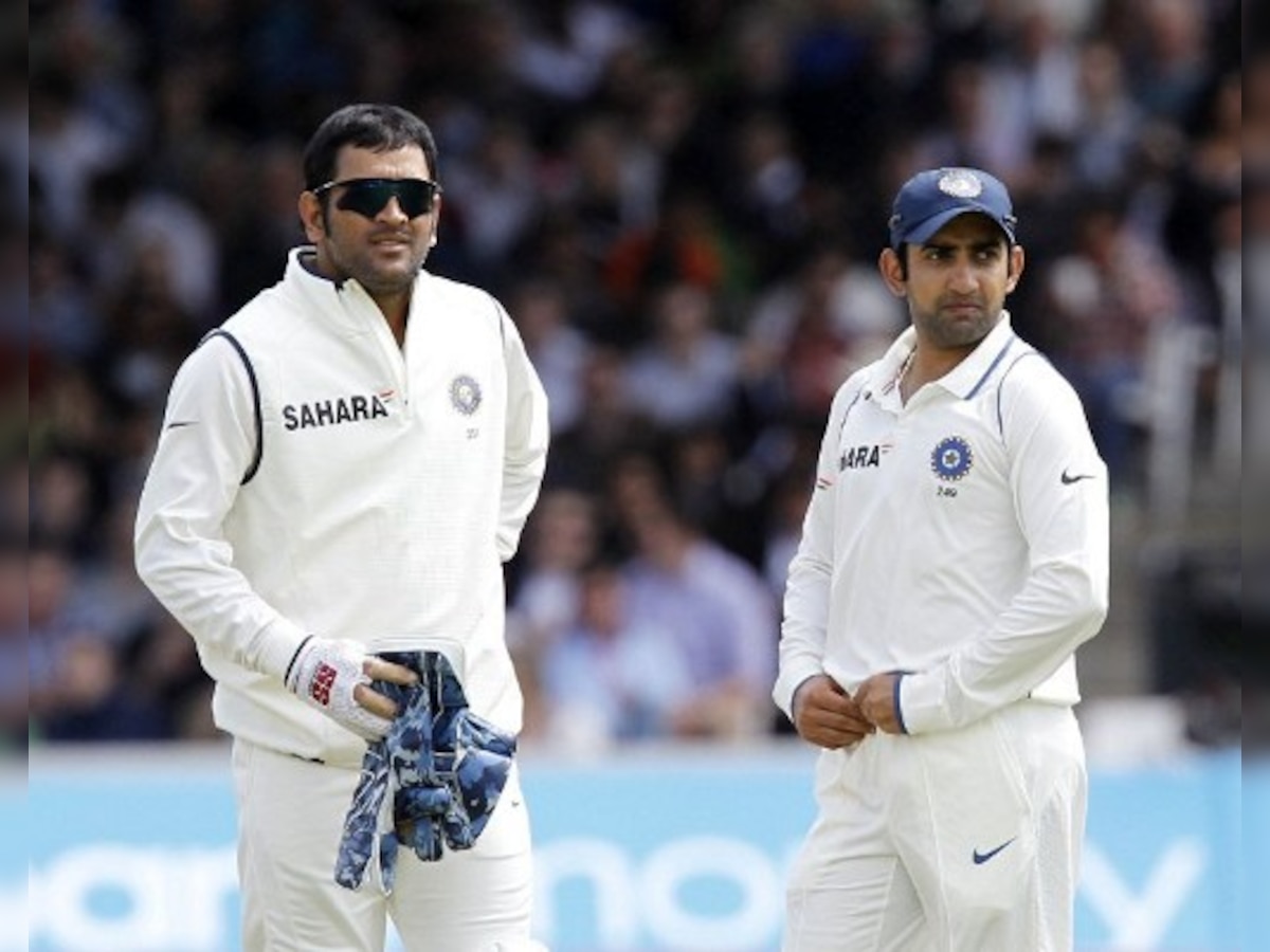 Gautam Gambhir clears air on rivalry with MS Dhoni