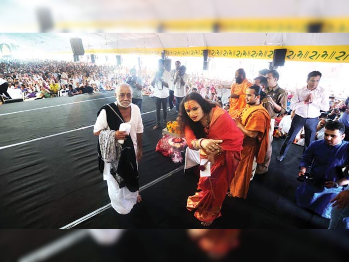 Morari Bapu’s Ram katha makes space for transgenders