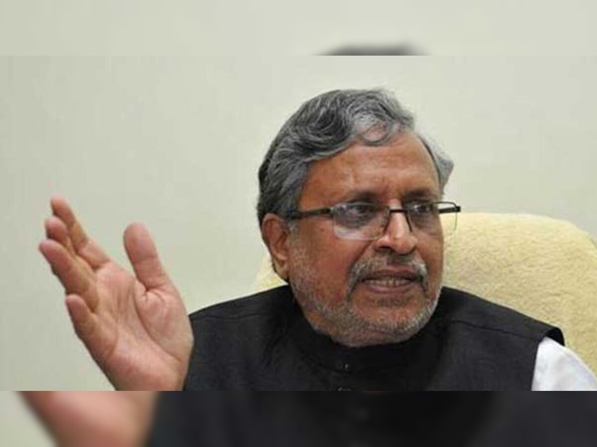 Demonetization: Sushil Modi attacks Lalu for his remarks against PM