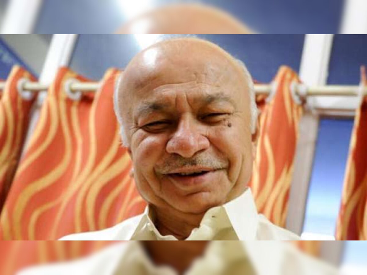 Give details on black money unearthed after demonetization: Sushilkumar Shinde to Centre