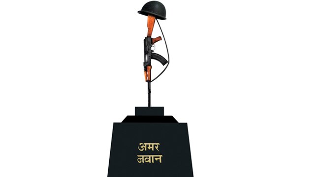 Soldiers amar jawan jyoti india Cut Out Stock Images & Pictures - Alamy