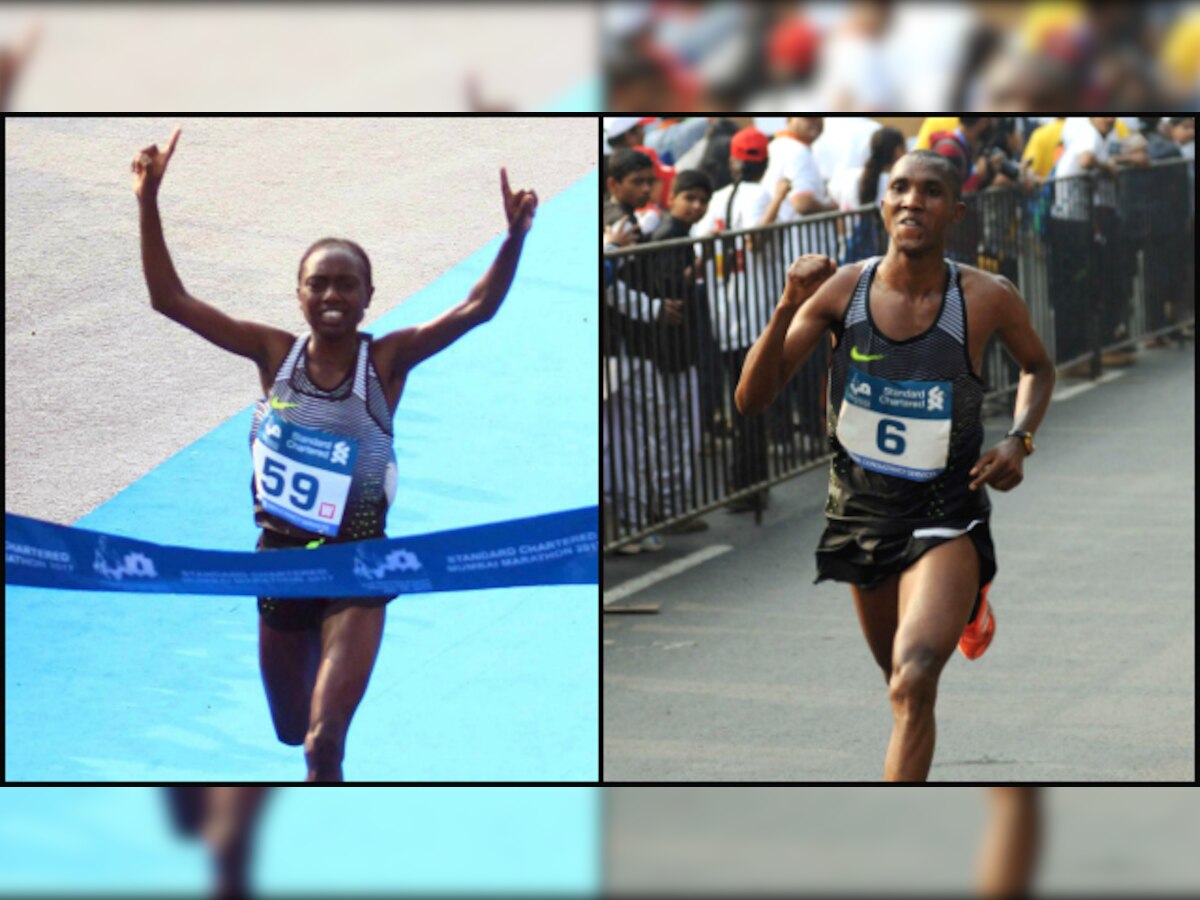 Alphonce Simbu, Bornes Kitur share honours in Mumbai Marathon