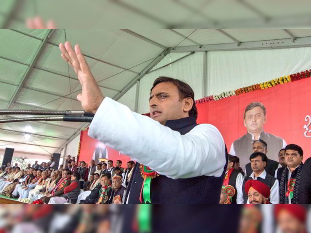 'Son'rise in SP:  EC hands over 'Cycle' symbol to Akhilesh Yadav 