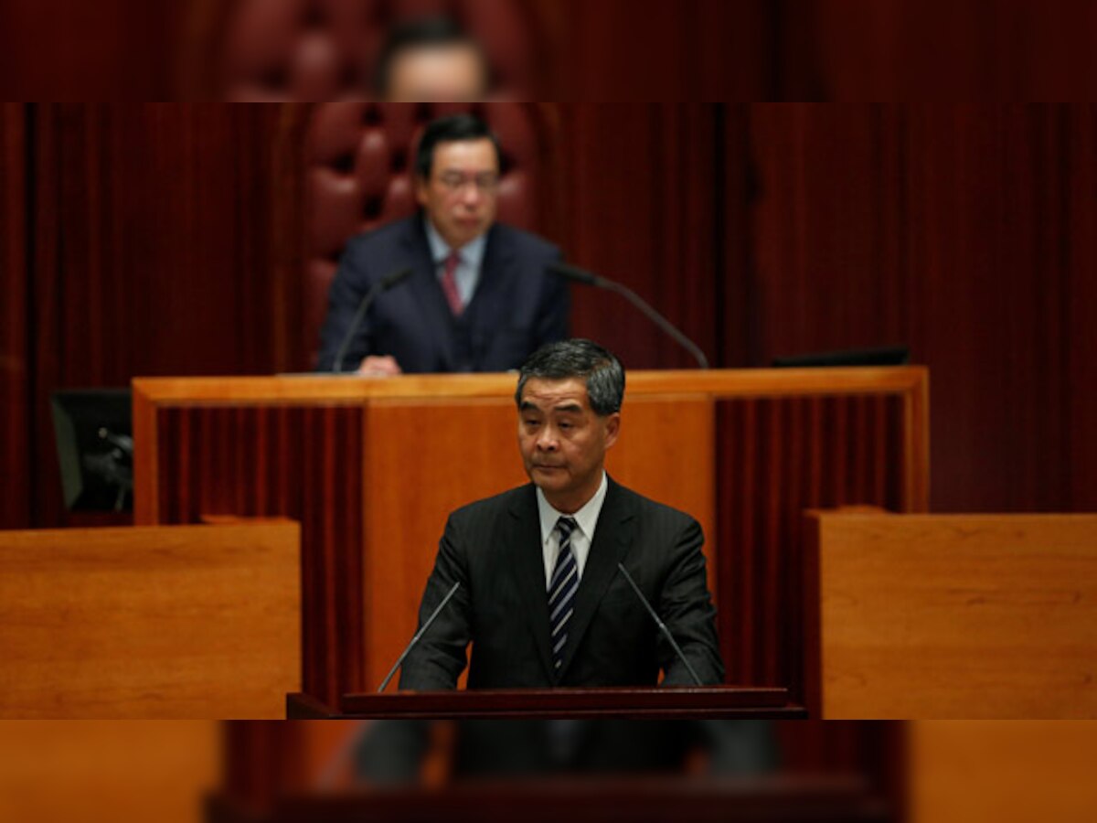 'No room' for independence from China, says Hong Kong's chief executive