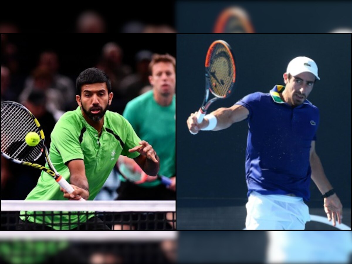 AusOpen: Indian hopes in men's doubles crushed after Bopanna-Cuevas knocked out