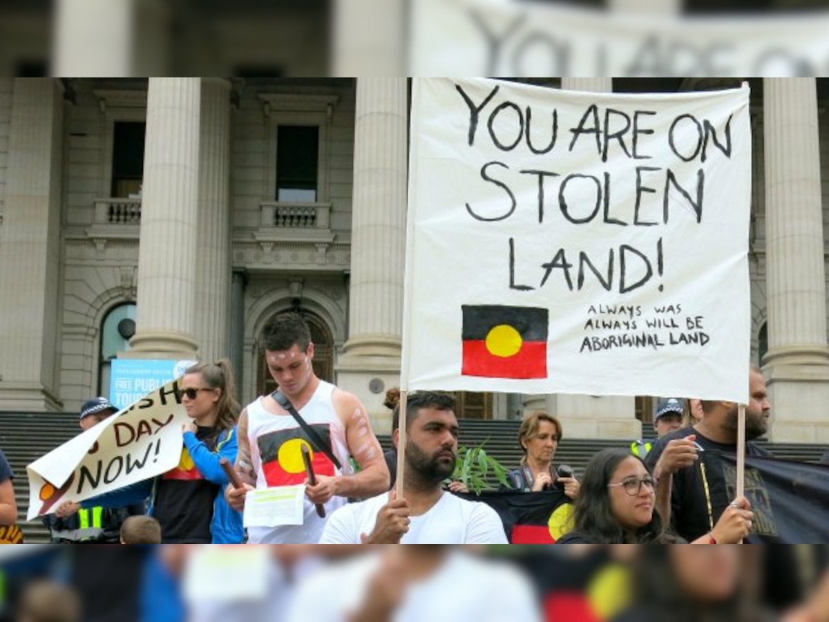 Thousands march demanding change to Australia Day, citing aboriginal injustices