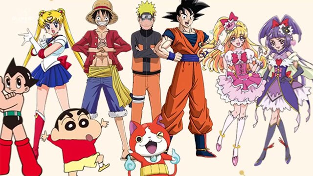 Goku of Dragon Ball Z, Naruto, and Shin Chan become official ...