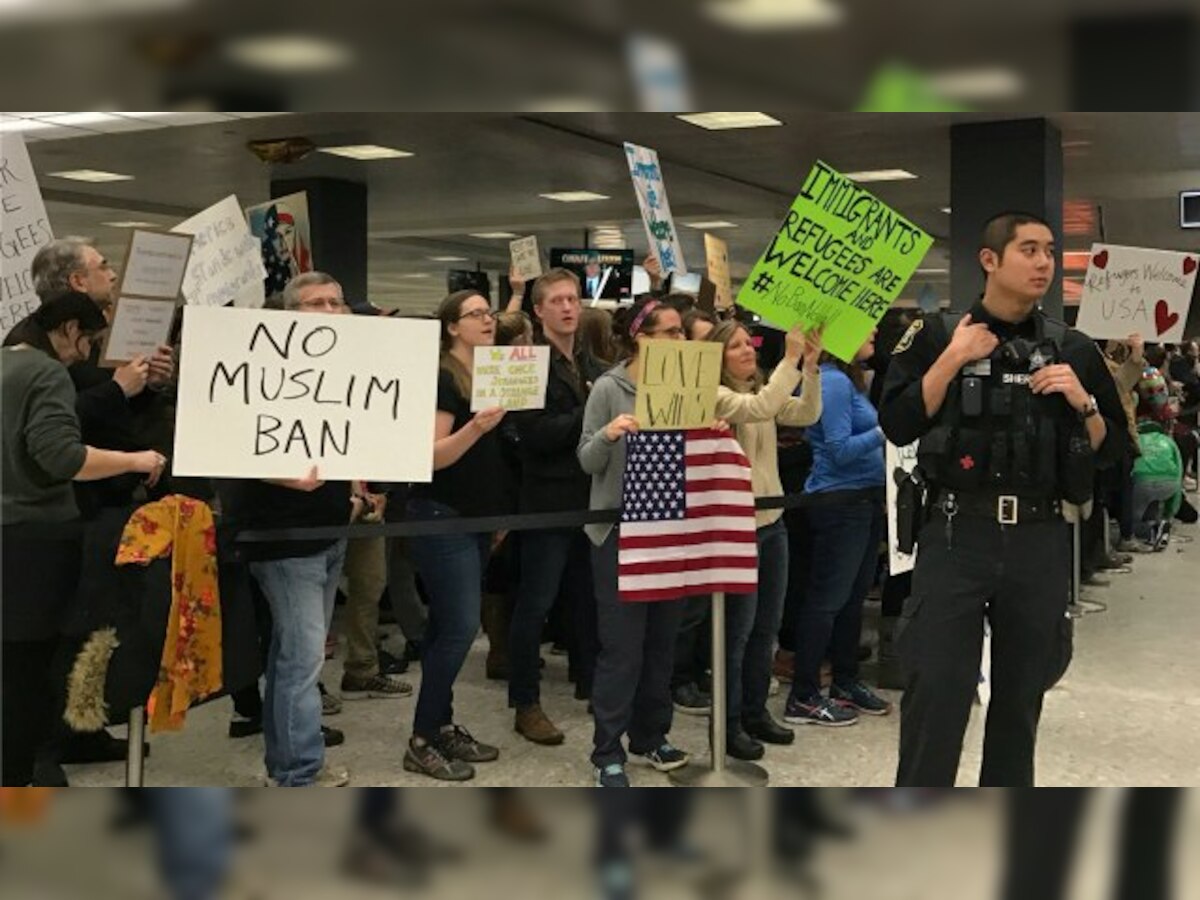 Federal court stays Donald Trump's immigration ban, ACLU wins legal challenge