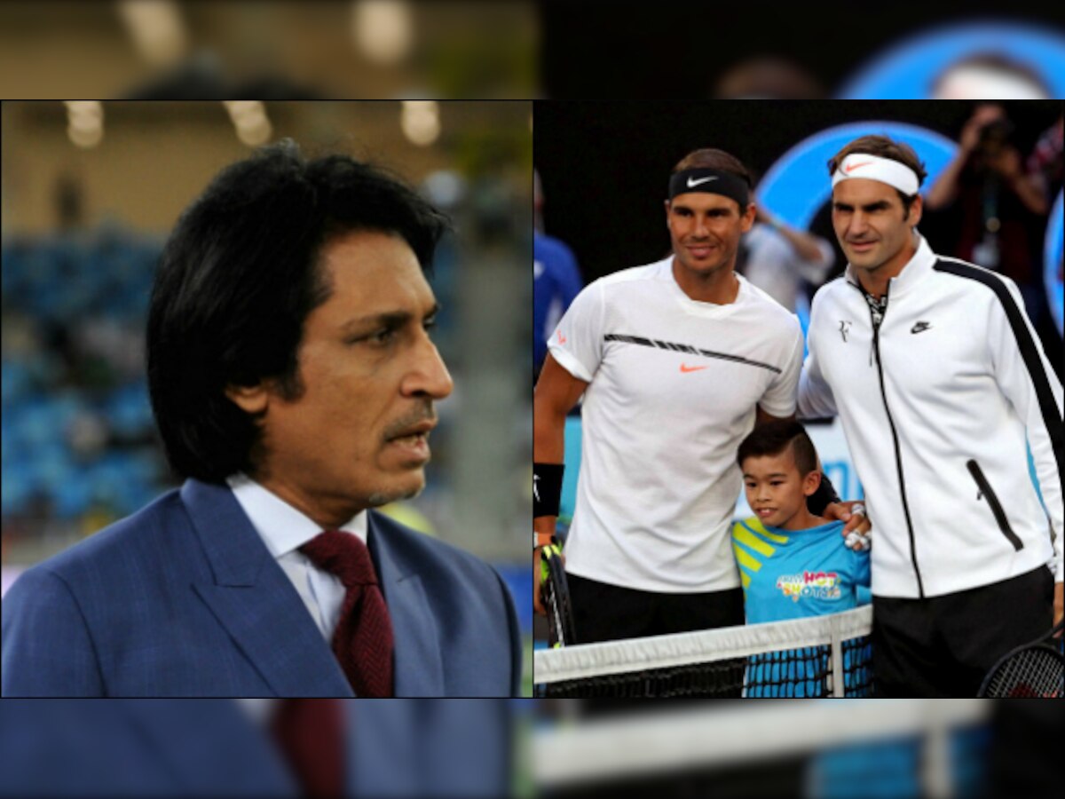 Former cricketer Ramiz Raja roundly trolled after tweeting that Federer-Nadal tie wasn't shown in Pakistan