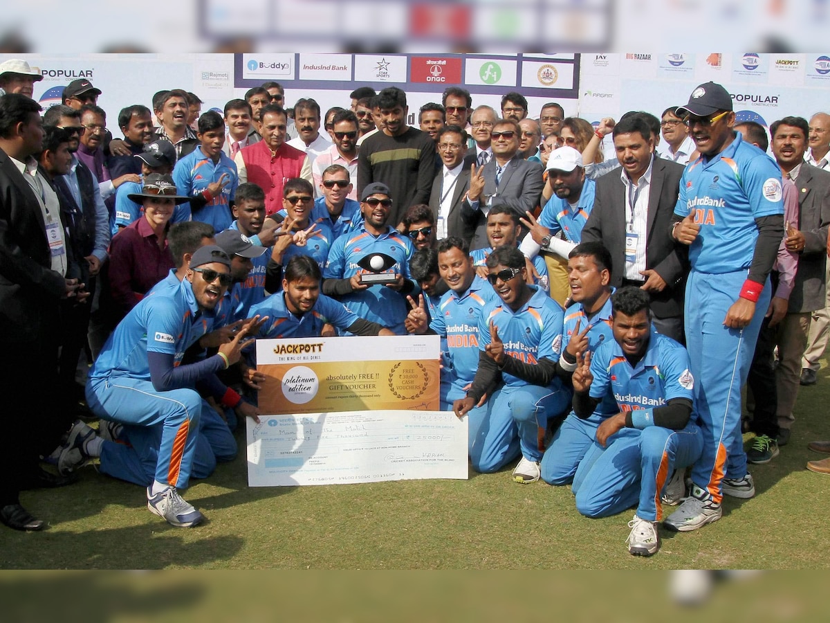 T20 World Cup for Blind: India steamroll Sri Lanka by 9 wickets