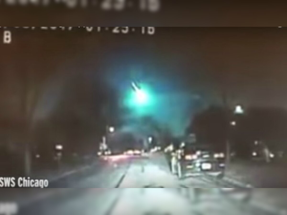 US: Watch meteor light up the night sky over Illinois and Wisconsin