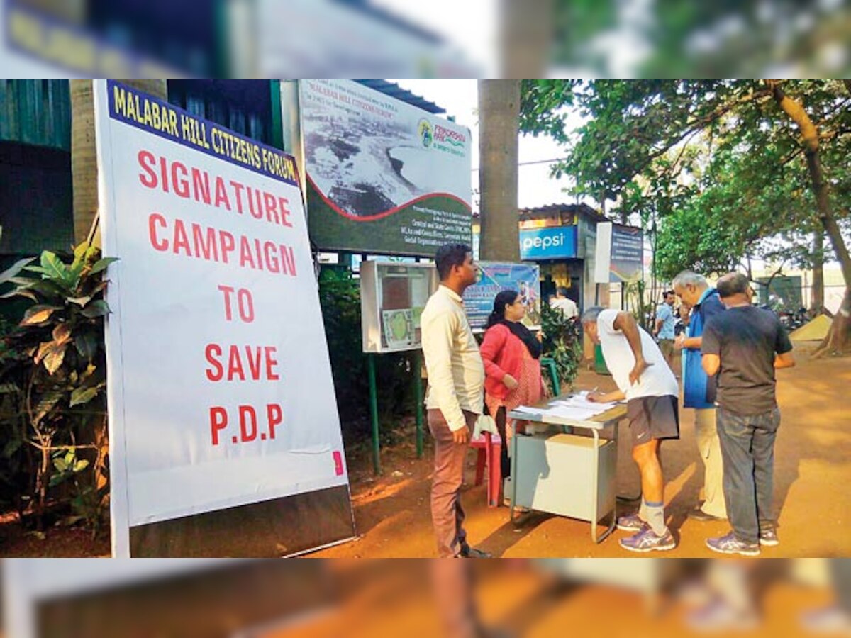 Malabar hill citizens fight back to save Priyadarshini Park