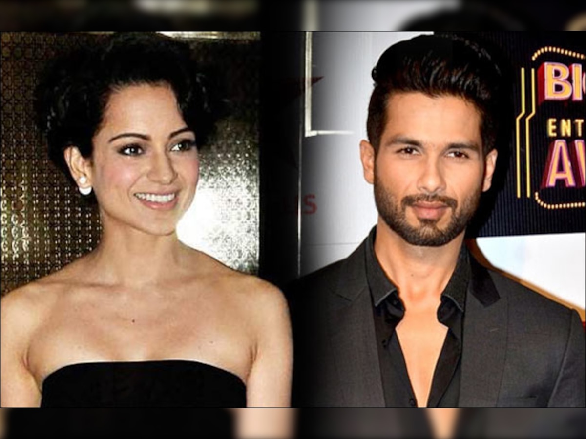 Won't play a table tennis match: Shahid Kapoor ENDS fight with Kangana Ranaut in style