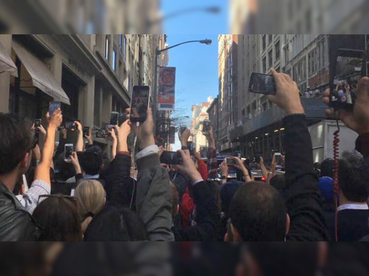 Spot the Obama! Crowds react to former US President's appearance in NYC 