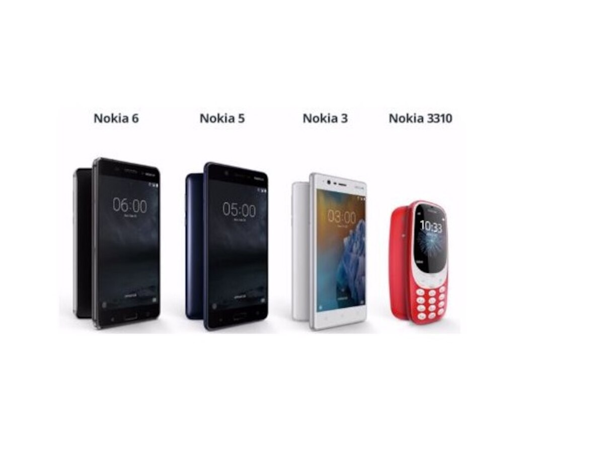 Nokia relaunches iconic 3310, three new Android smartphones at MWC 2017: All specifications and features