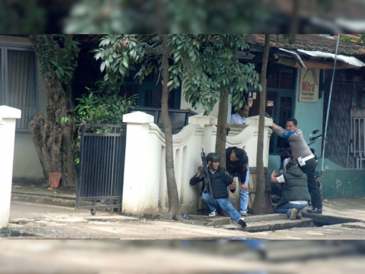 Indonesia bomb attack: Police say suspect shot 'possibly' linked to ISIS sympathisers