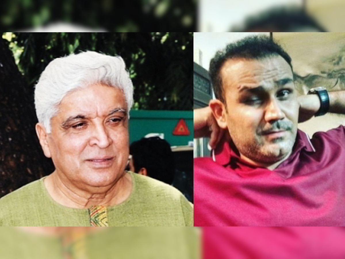 Twitter SLAMS Javed Akhtar for 'hardly literate' jibe at Virender Sehwag and Yogeshwar Dutt 