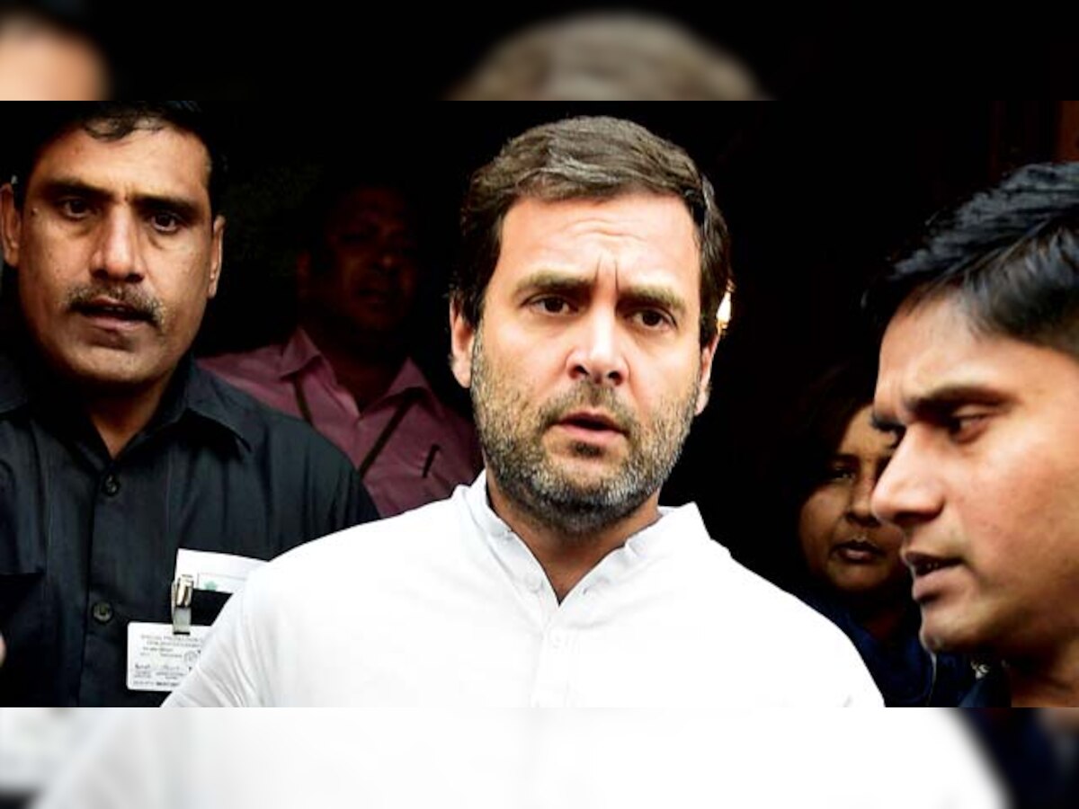 Rahul Gandhi surfaces in Parliament after poll debacle