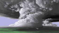 Supercomputer re-creates the perfect storm
