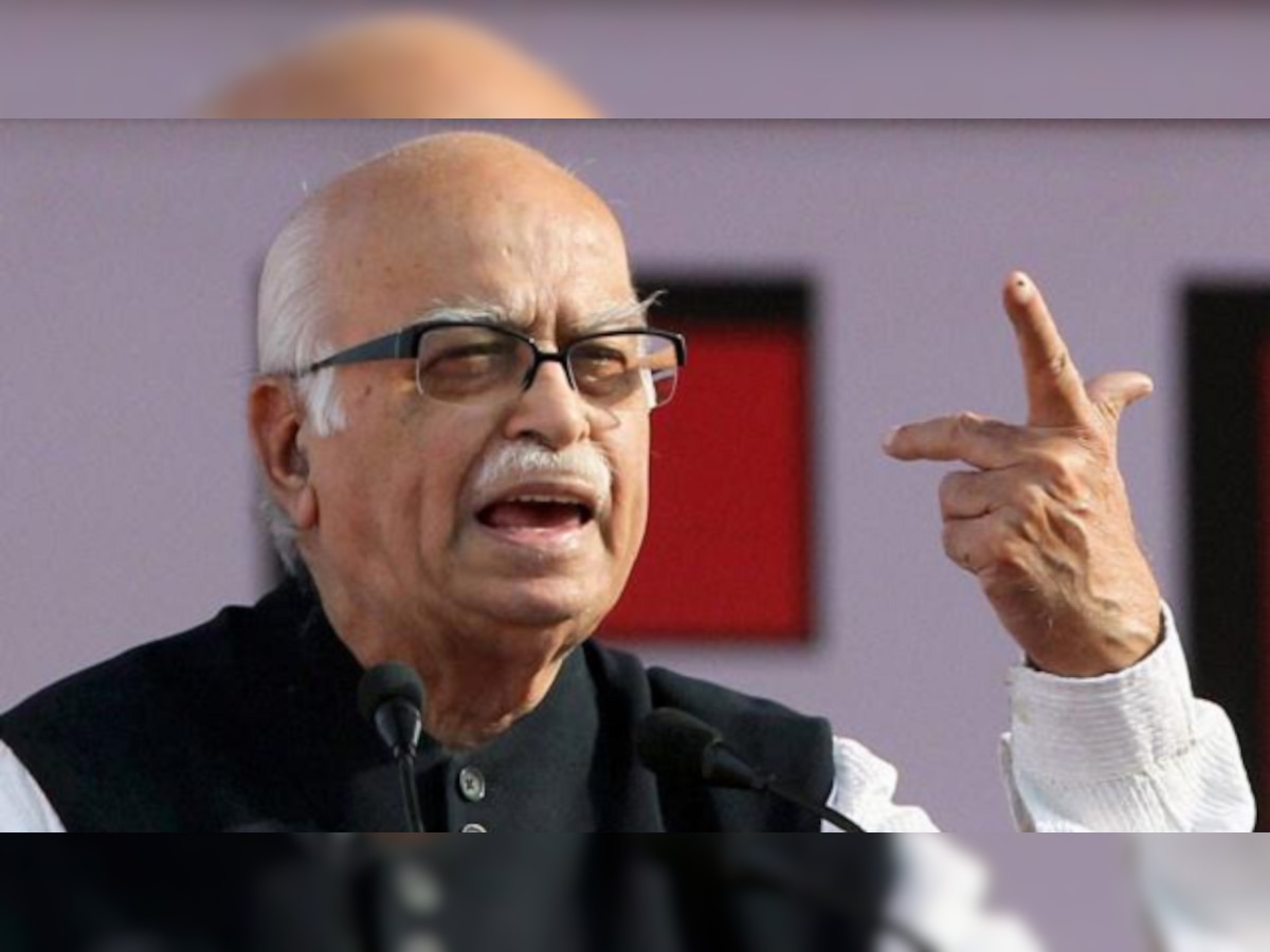 I was born in Karachi but was disciplined, educated by RSS, says LK Advani