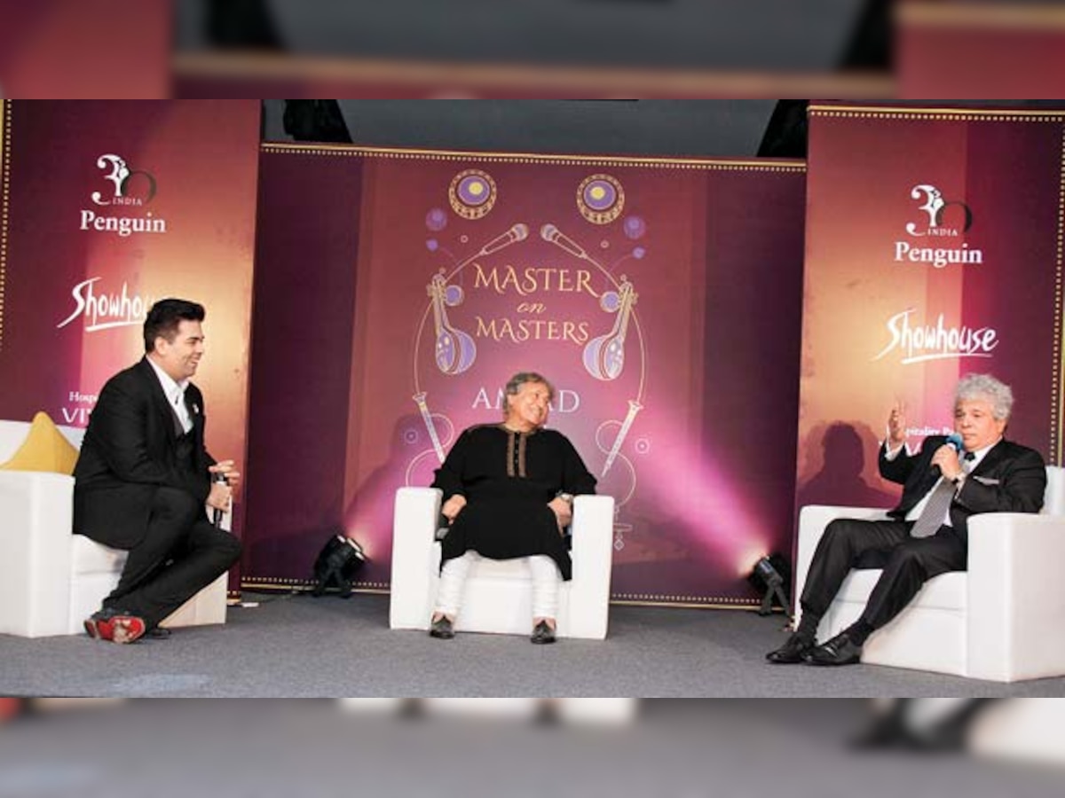 Repartee, mirth and memories mark Ustad Amjad Ali Khan's book release