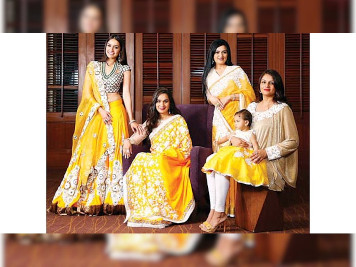 Shraddha Kapoor shoots for a special ad with family 