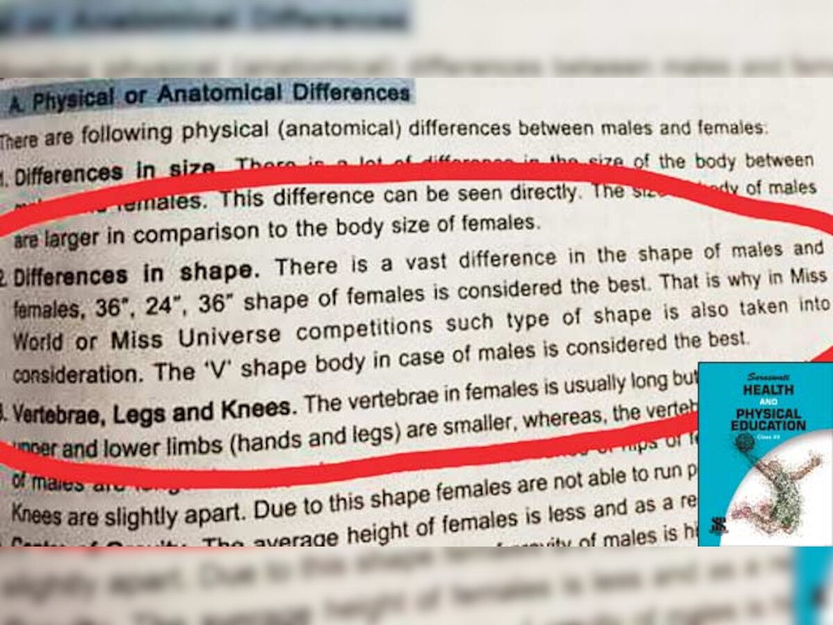 Best shape for women is 36-24-36, states Physical Education textbook