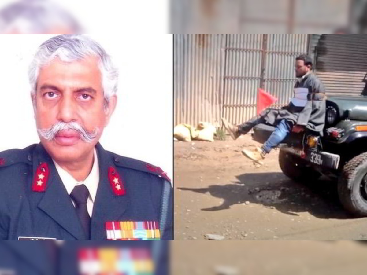 Kashmiri man tied to jeep: General GD Bakshi praises 'out-of-the-box' thinking, says officer saved lives on both sides