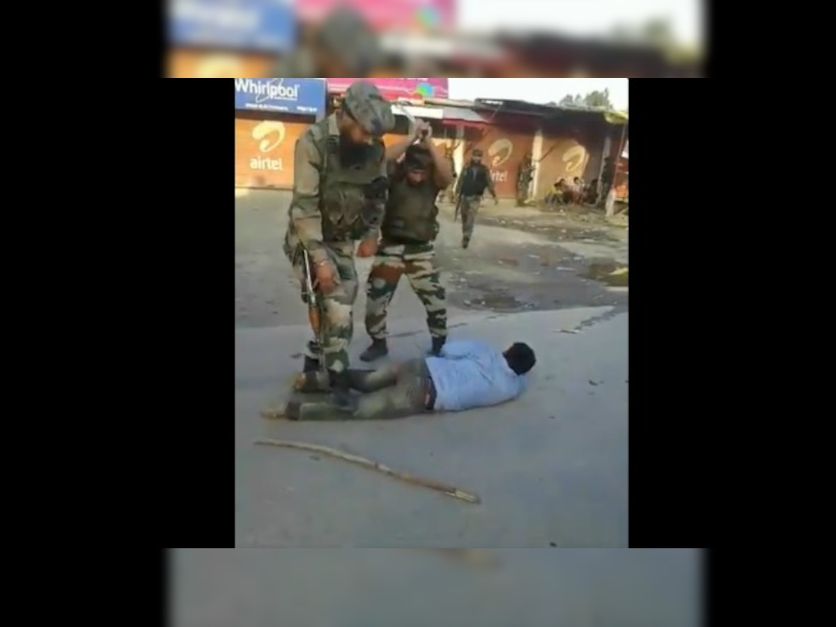 Watch | 'Azaadi chaiye tujhe': Videos emerge of Army allegedly beating up Kashmiris