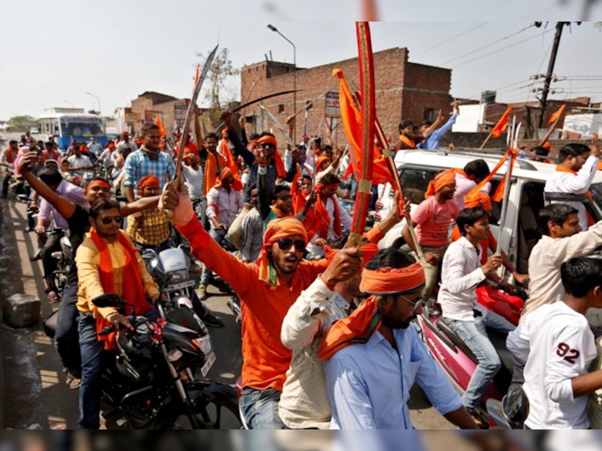 'Will fight with swords if Muslims touch Hindu girl': Hindu Yuva Vahini call the shots on streets of UP