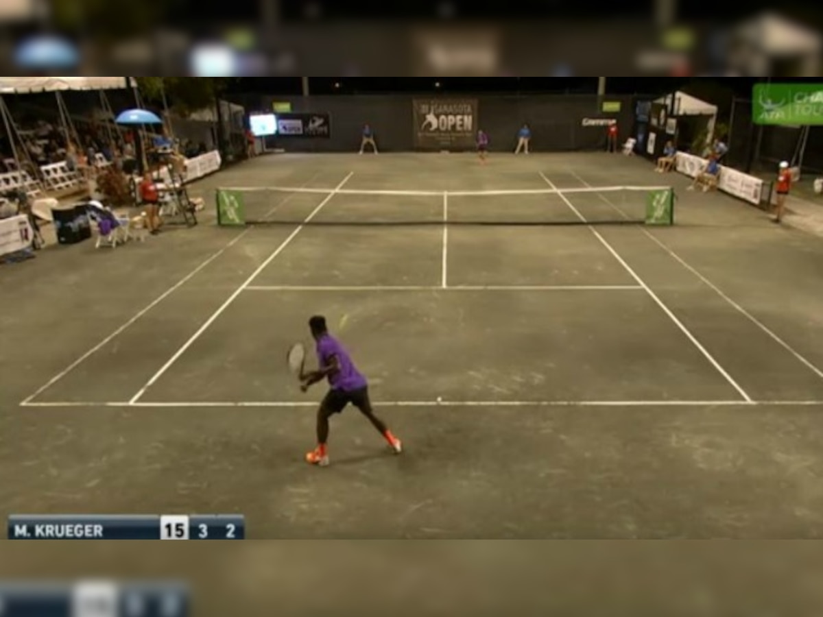 WATCH: Tennis match in Florida disrupted by loud moans from couple having  sex