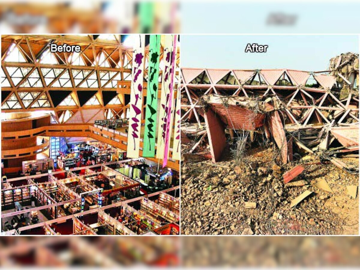 Iconic Hall of Nations demolished