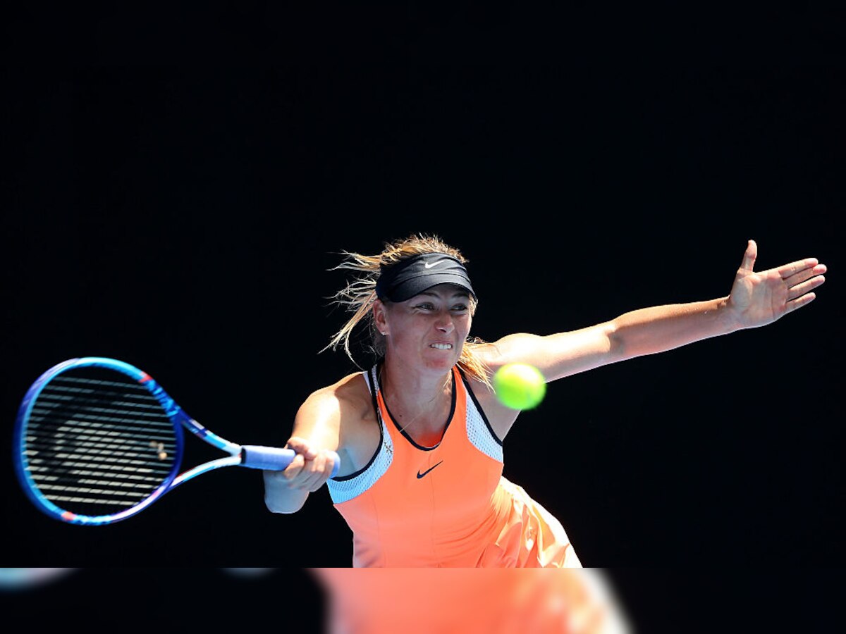 Tennis: 'Solid' Sharapova wins second match on comeback at Stuttgart Open